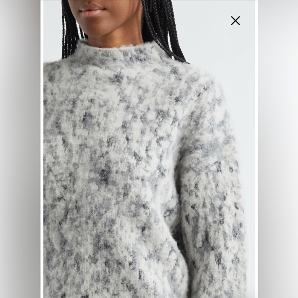 New Textured Merino Wool Blend Sweater SVince